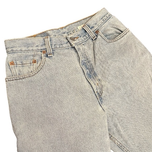 Levi’s 550 Light Wash Relaxed Fit Tapered Leg Jeans Size 10 R… - Picture 8 of 10